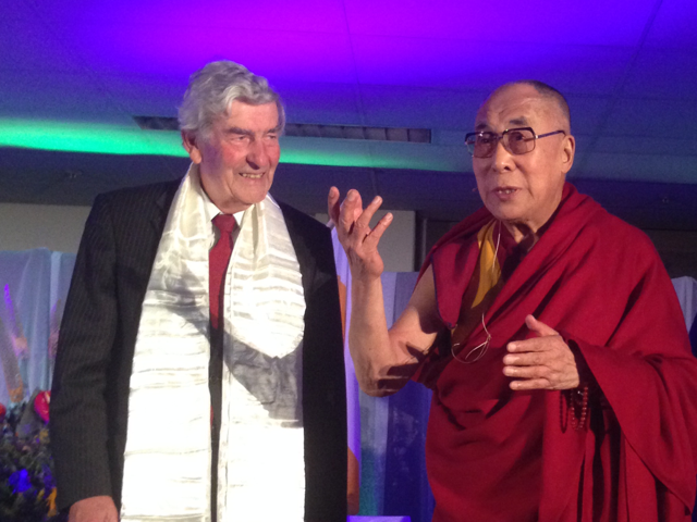 Ruud Lubbers and Dalai Lama